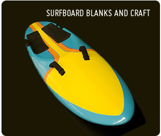 Surfboard : Polystyrene and Foam